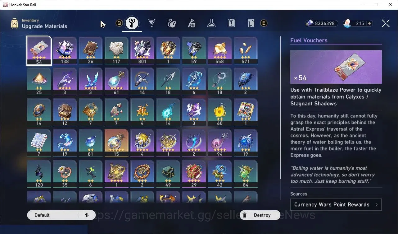 Honkai Star Rail Accounts Others Asia|TL 65|11 Limited|(Firefly)+Sign Evanescia,YaoGuang,Mortenax Blade,Cyrene,Dahlia,Ruan 7