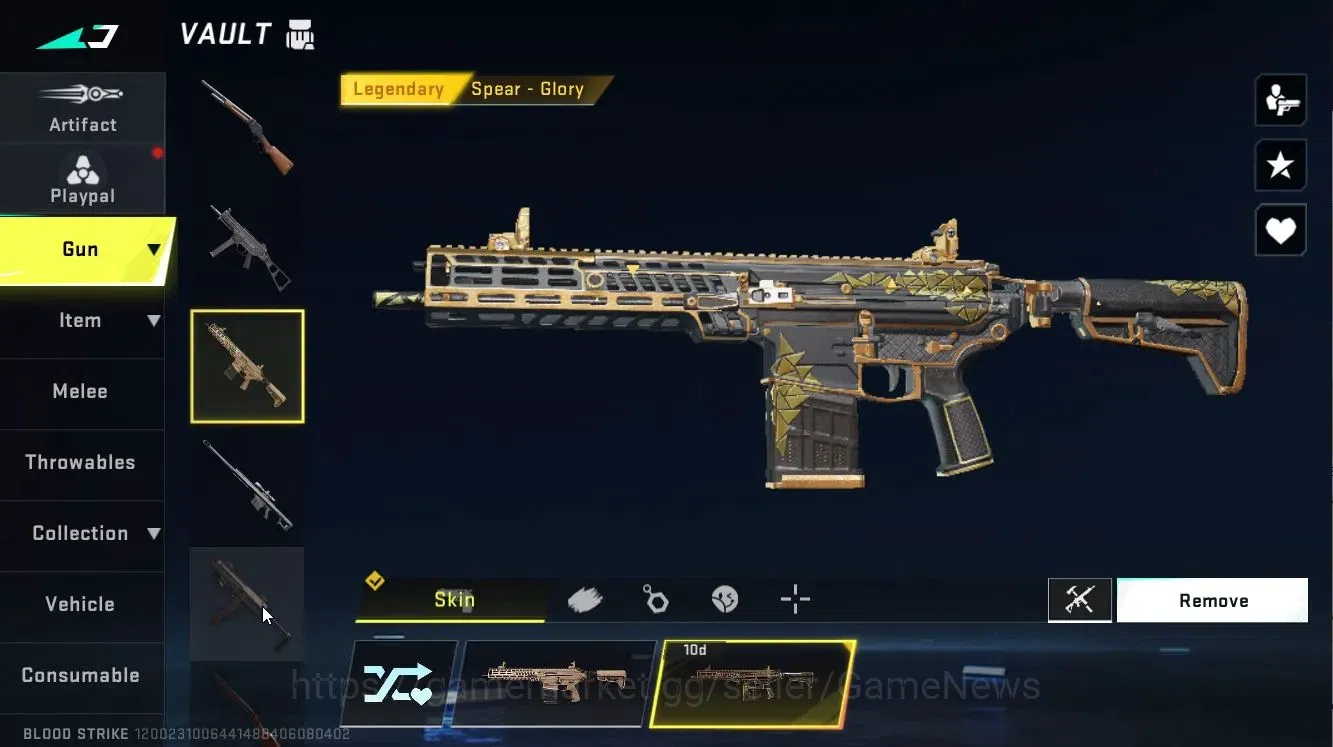 Blood Strike Accounts ASIA|ULTRA [KAR98K-Star Hunter]|Legendary Spear-Gl image 5