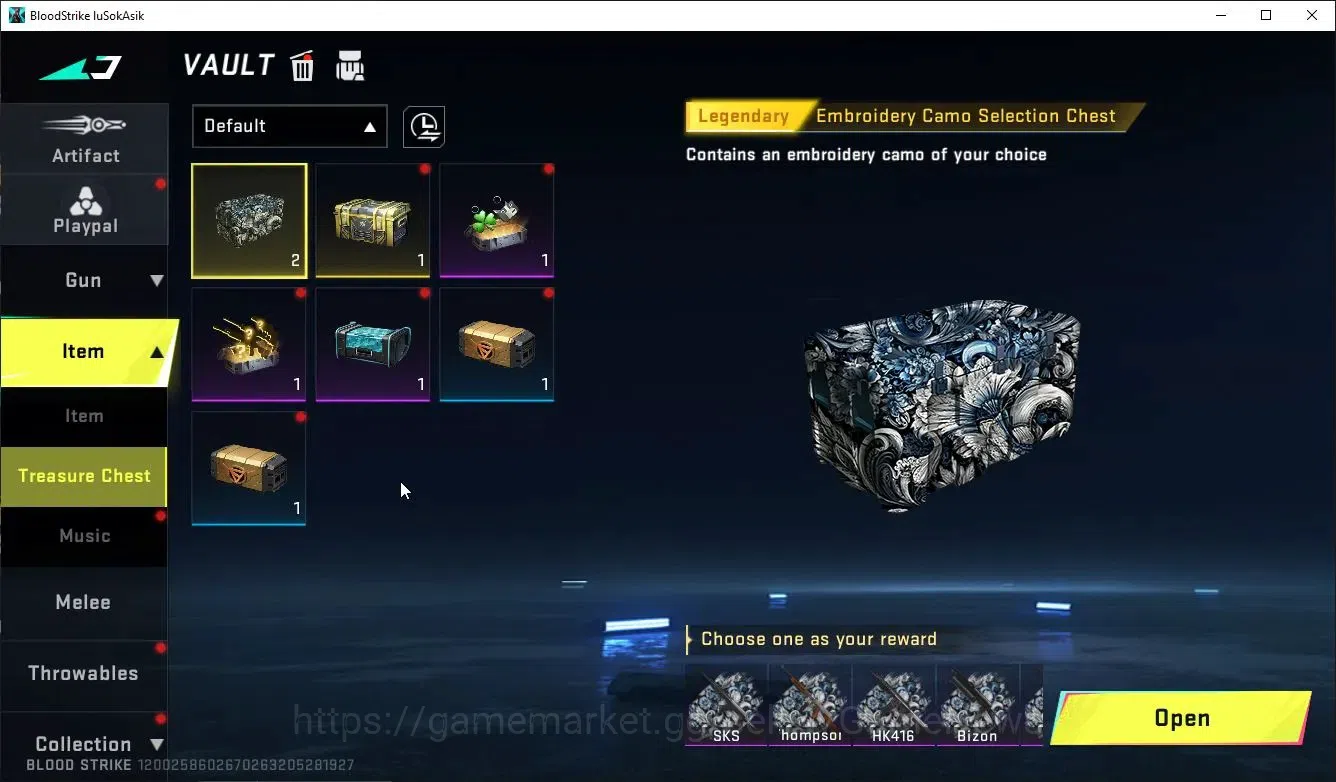 Blood Strike Accounts ASIA|MELEE DualBlades-Frozen Rebirth+ 5 ULTRA [Ran image 11
