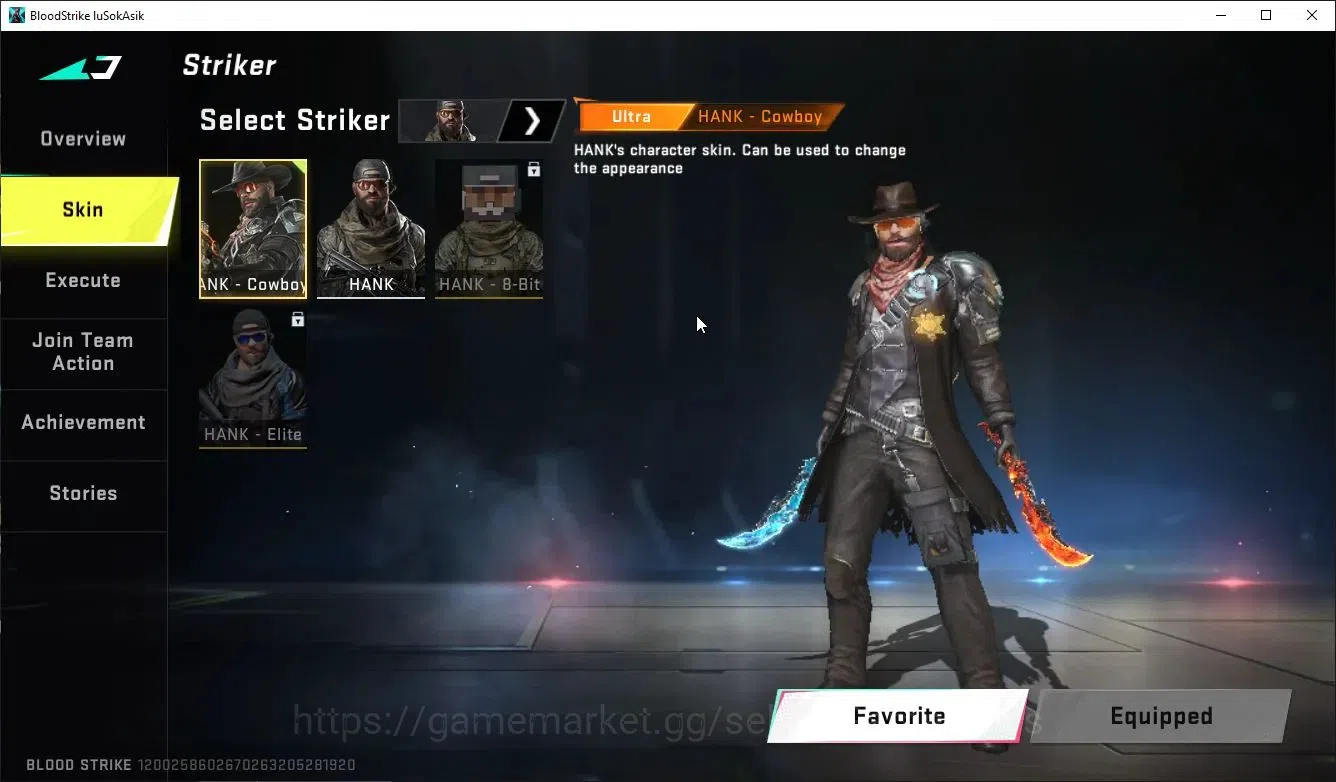 Blood Strike Accounts ASIA|MELEE DualBlades-Frozen Rebirth+ 5 ULTRA [Ran image 5