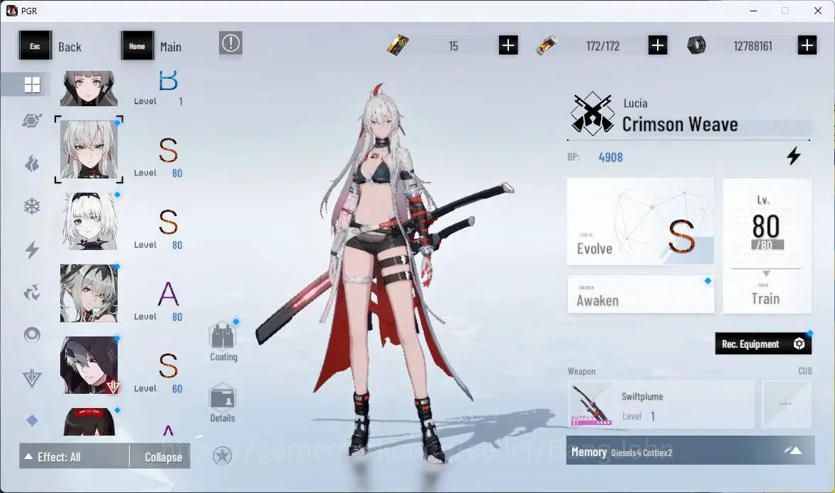 Punishing: Gray Raven Accounts ASIA | Lv64|Ready Gatcha YC 11,4k+BlueC 10.6k+15 B image 3