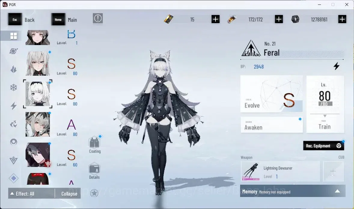 Punishing: Gray Raven Accounts ASIA | Lv64|Ready Gatcha YC 11,4k+BlueC 10.6k+15 B image 4