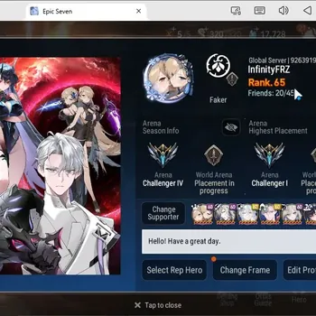 Epic Seven Accounts Limited Hero Global unverif|18ML(RnL,Tidal Elvira,Straze,G.ras,Miseria Etc.)|PoH ON|SS 18.3K|MoR