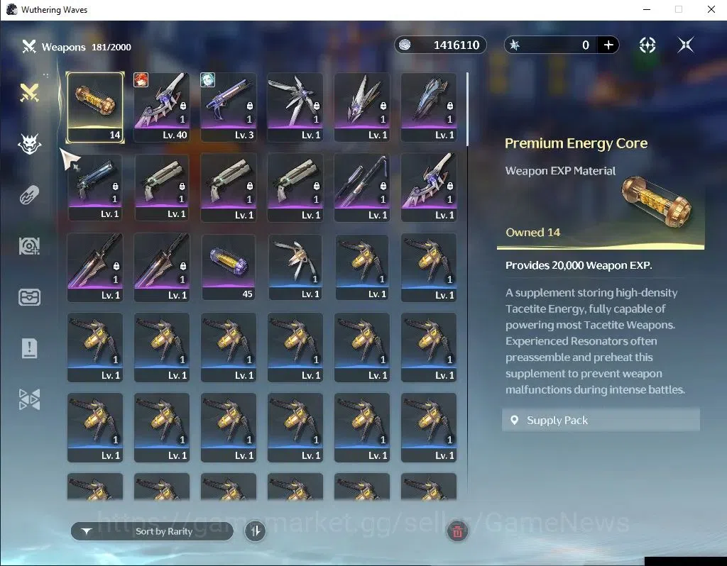 Wuthering Waves Accounts Starter Asia|UL 15|3 Limited+3 Standard|Augusta,Lucilla,Rebecca,Calcharo,Verina,Lingyang|MC 3