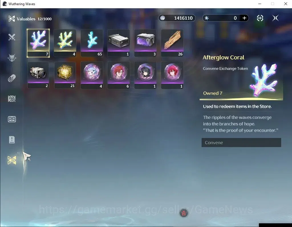 Wuthering Waves Accounts Starter Asia|UL 15|3 Limited+3 Standard|Augusta,Lucilla,Rebecca,Calcharo,Verina,Lingyang|MC 7