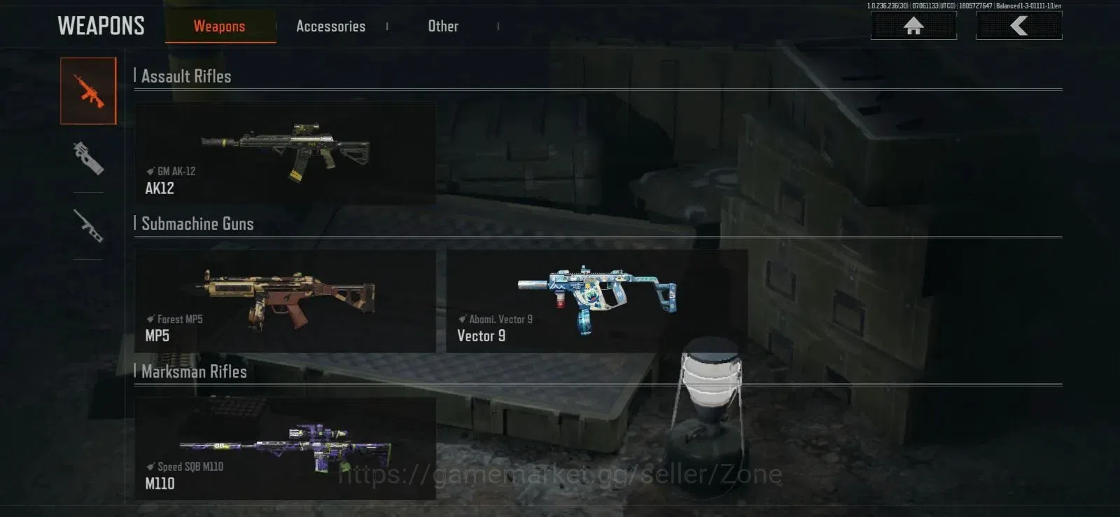 Arena Breakout Accounts High Value SV 14.2 M | CV 9 M | AK12, Forest MP5, Vector 9, Speed DQB M110 skins|LogInfinite(AB701Z) 13