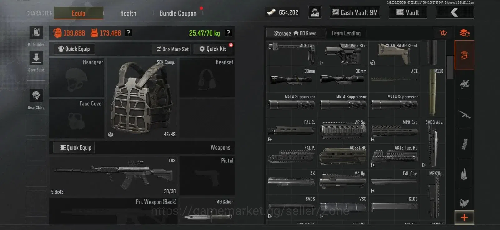 Arena Breakout Accounts High Value SV 14.2 M | CV 9 M | AK12, Forest MP5, Vector 9, Speed DQB M110 skins|LogInfinite(AB701Z) 4