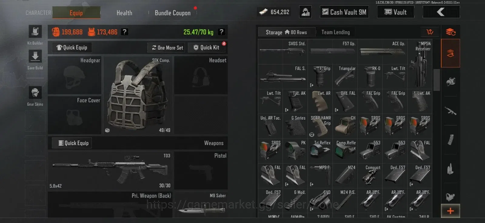 Arena Breakout Accounts High Value SV 14.2 M | CV 9 M | AK12, Forest MP5, Vector 9, Speed DQB M110 skins|LogInfinite(AB701Z) 5