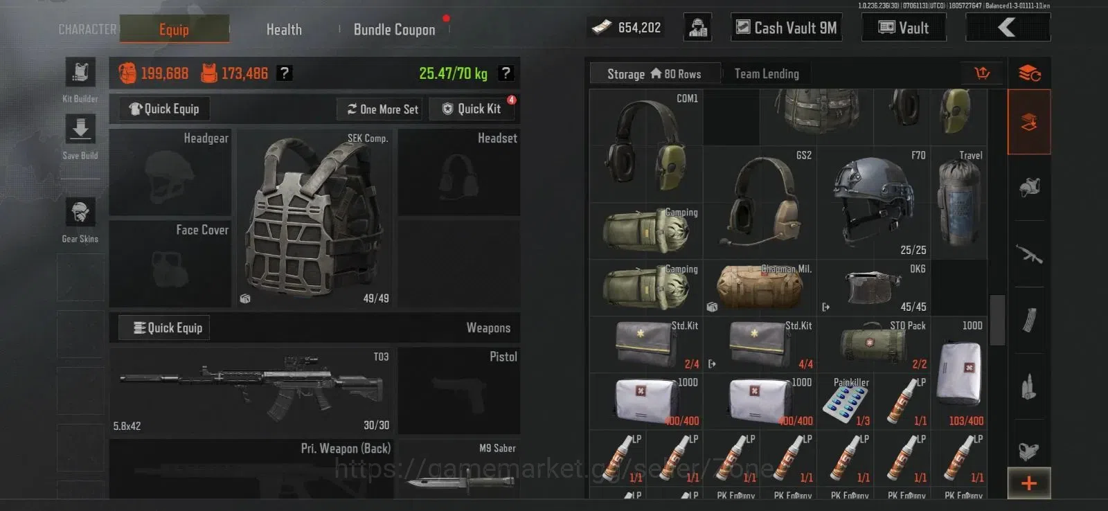 Arena Breakout Accounts High Value SV 14.2 M | CV 9 M | AK12, Forest MP5, Vector 9, Speed DQB M110 skins|LogInfinite(AB701Z) 9