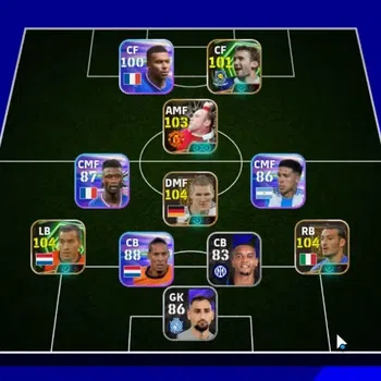 eFootball Accounts Legends & Iconic Players Android|Epic Gianluca Zambrotta,B.Schweinsteiger,G.van Bronckhorst,Wayne
