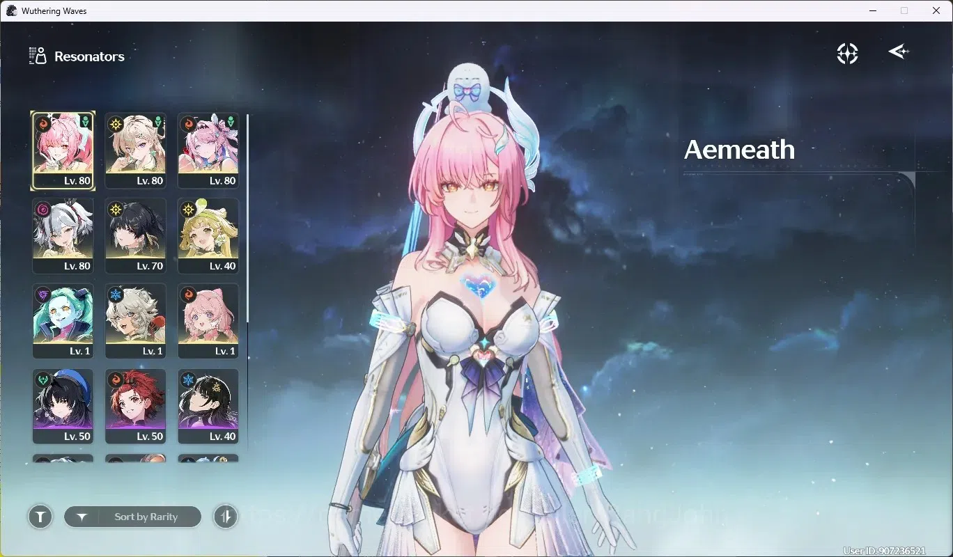 Wuthering Waves Accounts SEA|UL 60|Rank 6|4 Char Limited [(Camellya+Sign),A image 2