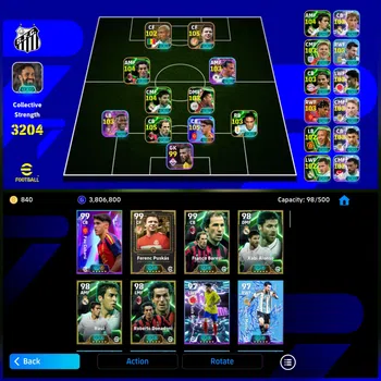 eFootball Accounts Mid-Tier TS [3204] [800 COINS] EFB MOBILE | EPIC PUSKAS,  SHWT CUBARSI, NUNO MENDES, LEROY SANE CHEAP