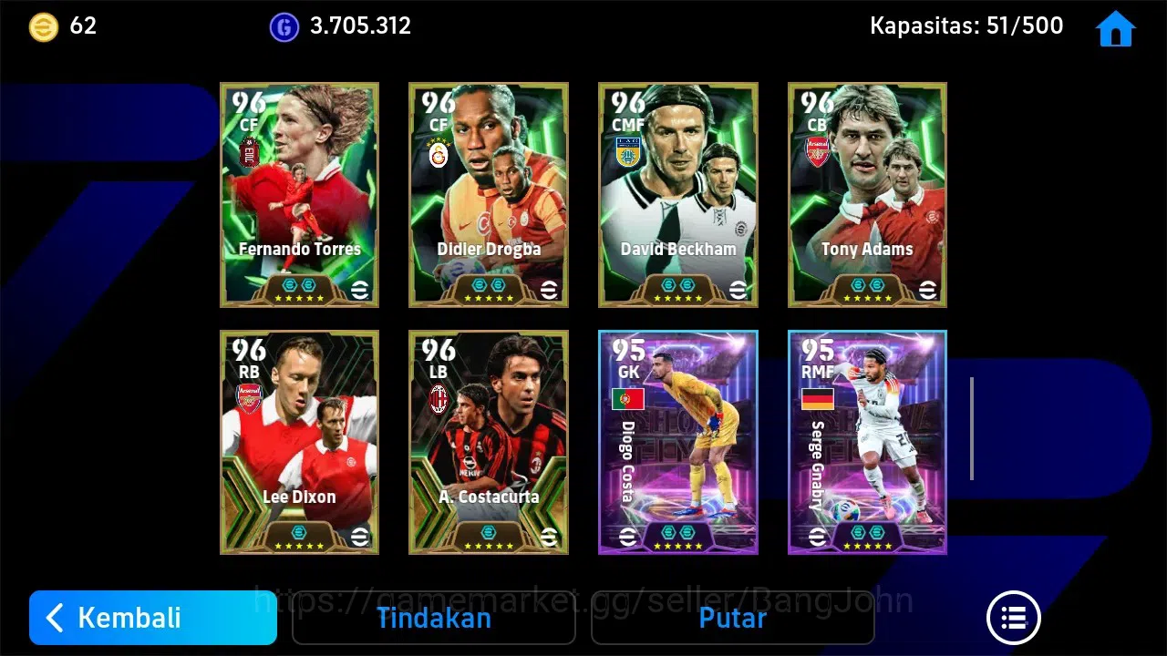 eFootball Accounts Android|PW 3211|Wayne Rooney Epic,Didier Drogba Ep image 3