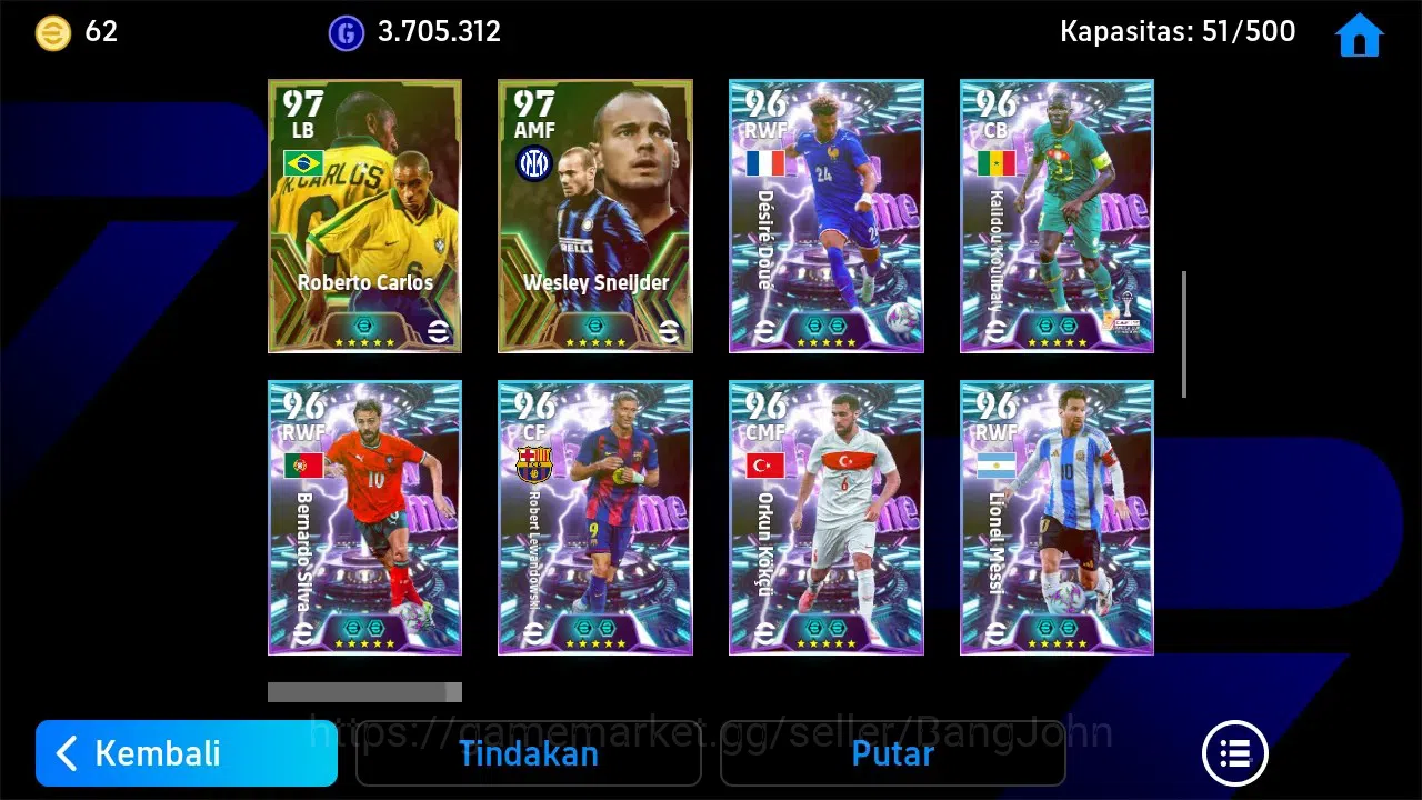 eFootball Accounts Android|PW 3211|Wayne Rooney Epic,Didier Drogba Ep image 5