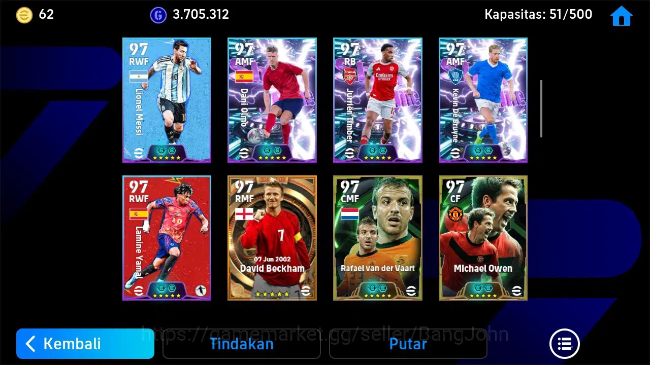 eFootball Accounts Android|PW 3211|Wayne Rooney Epic,Didier Drogba Ep image 6