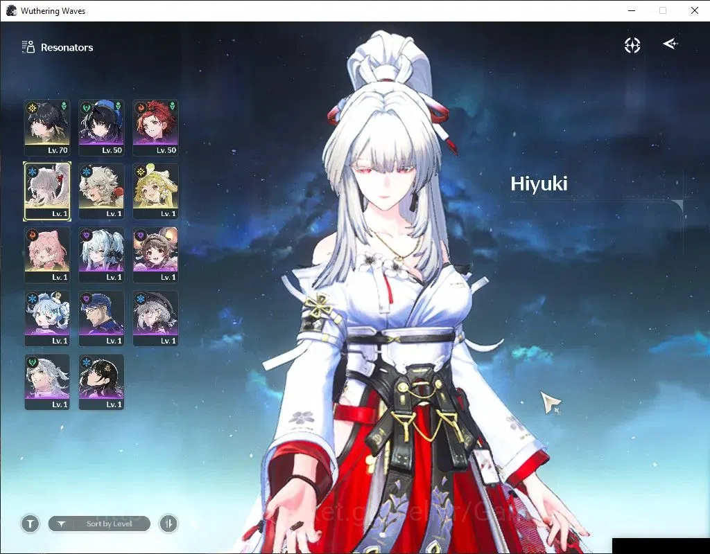 Wuthering Waves Accounts NA | UL 47 | 123 Lustrous | 1 Limited | Hiyuki R4  image 2