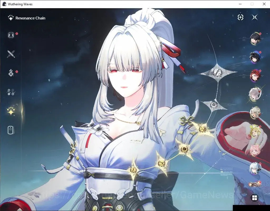 Wuthering Waves Accounts NA | UL 47 | 123 Lustrous | 1 Limited | Hiyuki R4  image 3