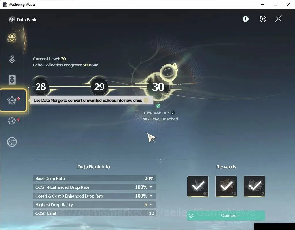 Wuthering Waves Accounts NA | UL 47 | 123 Lustrous | 1 Limited | Hiyuki R4  image 4