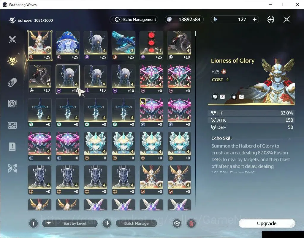 Wuthering Waves Accounts NA | UL 47 | 123 Lustrous | 1 Limited | Hiyuki R4  image 6