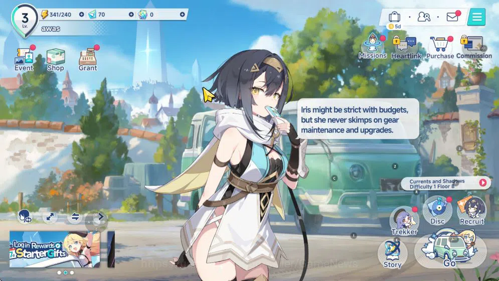 Stella Sora Accounts GLOBAL | Fresh Starter | Gerie+Sign , Chixia+Sign, Chitose , 8 SR Disk | Log Yostar | Check SS (SSR755)
