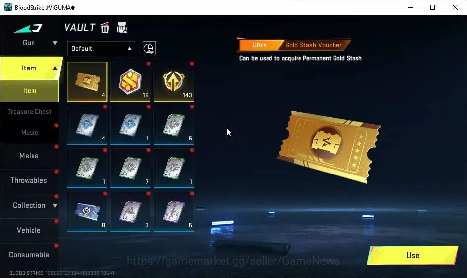 Blood Strike Accounts Asia|3 Legendary GNS[M4A1-Venom,FAL-Sunrise,Uzi-Gl image 6