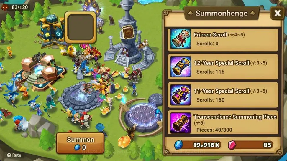 Summoners War: Sky Arena Accounts Starter GLOBAL | NB 5 TESHAR,Starter Gacha 115 12Y+160 11Y Scrool, 3 Legendary All 3