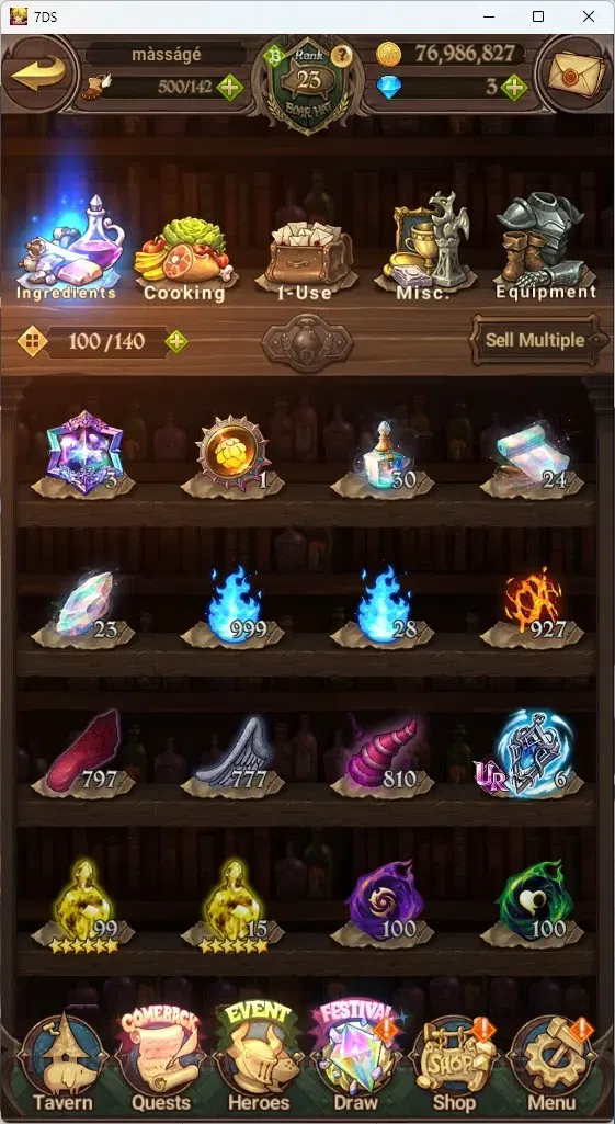 The Seven Deadly Sins: Grand Cross Accounts Global|1,8M CC|110 LS|2 LR+8 UR|Brunhild,Elizabeth image 13