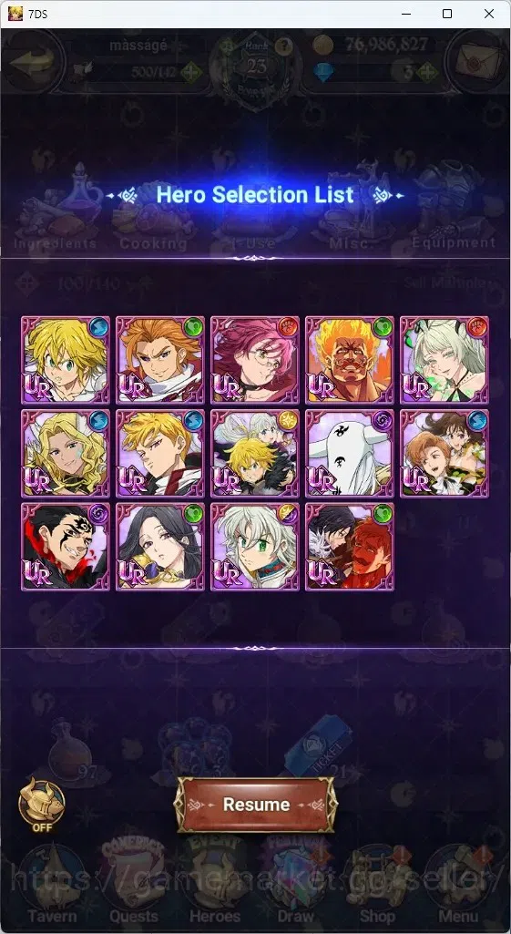 The Seven Deadly Sins: Grand Cross Accounts Global|1,8M CC|110 LS|2 LR+8 UR|Brunhild,Elizabeth image 17