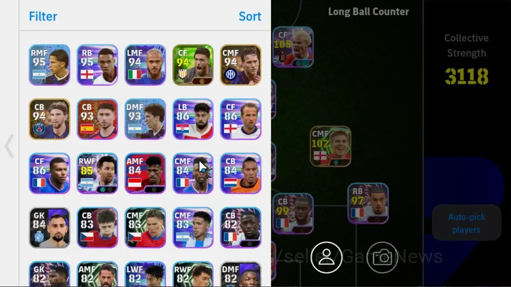 eFootball Accounts Legends & Iconic Players Android|2 Epic Steven Gerrard,Andrly Shevchenko|Show Time Hugo Ekitike,Lionel 2