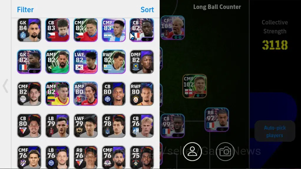 eFootball Accounts Legends & Iconic Players Android|2 Epic Steven Gerrard,Andrly Shevchenko|Show Time Hugo Ekitike,Lionel 3