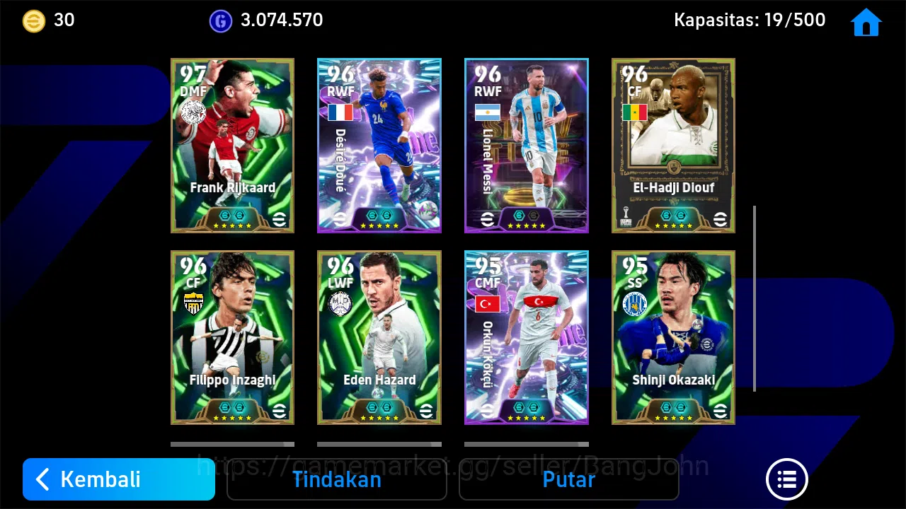 eFootball Accounts Others Power 3184 | Kahn Epic DB | McTominay Big Time | Raul Epic DB | Donadoni Epic DB | Dragan Epic DB 3