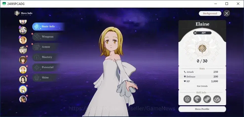 The Seven Deadly Sins: Origin Accounts SEA |Lv 30|9 10
