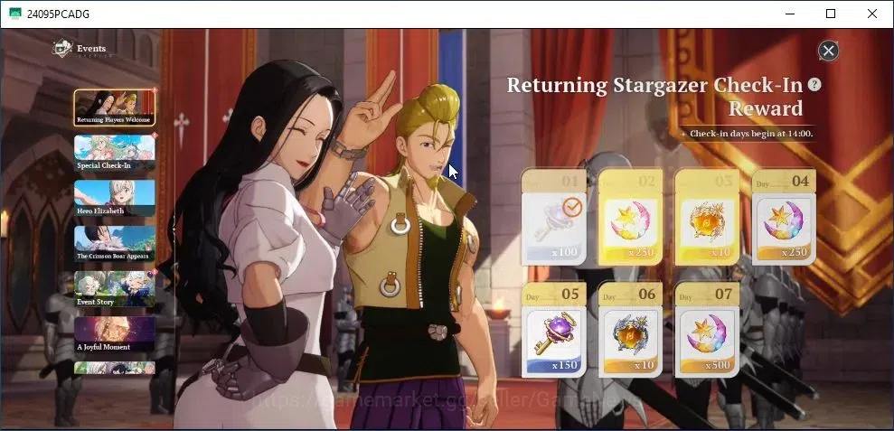The Seven Deadly Sins: Origin Accounts SEA |Lv 30|9 12