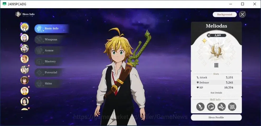 The Seven Deadly Sins: Origin Accounts SEA |Lv 30|9 2