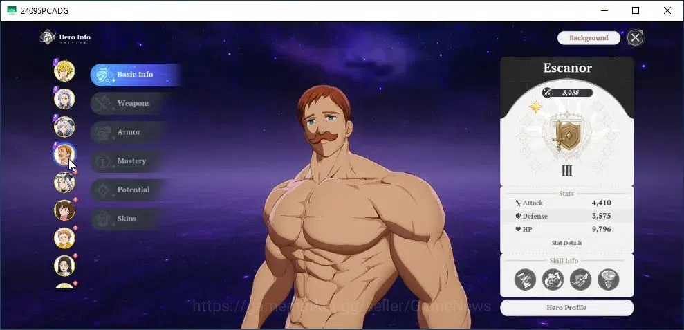 The Seven Deadly Sins: Origin Accounts SEA |Lv 30|9 5