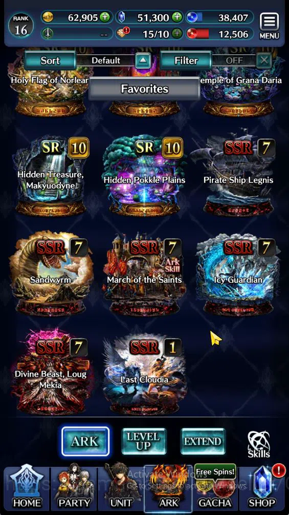 Last Cloudia Accounts Low-End Global | Starter 51K Crystal + Collab Re:Zero (Emilia) | Story Challenge Unclear |Code 4