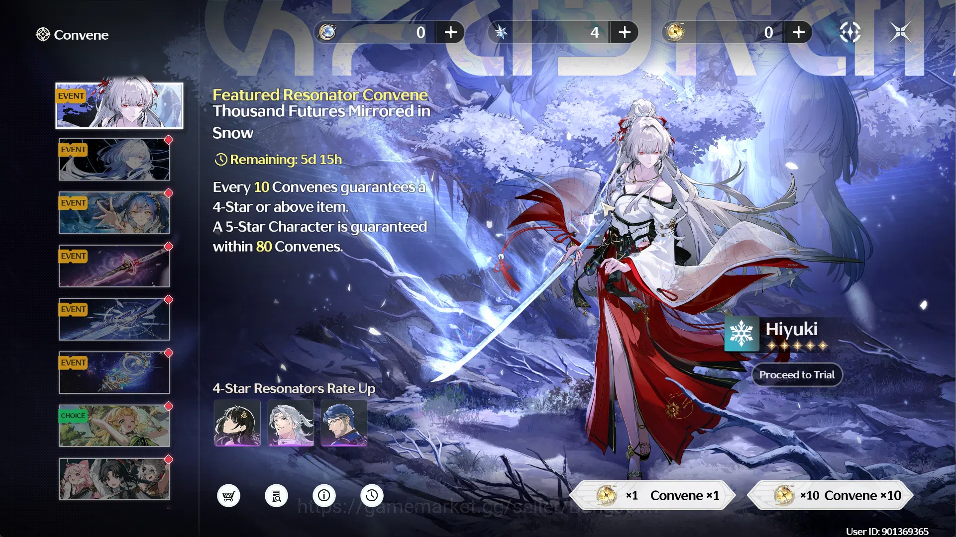 Wuthering Waves Accounts SEA | 7 Limit 3 Sign, Zheshi Sign, Camellya Sign,  image 4