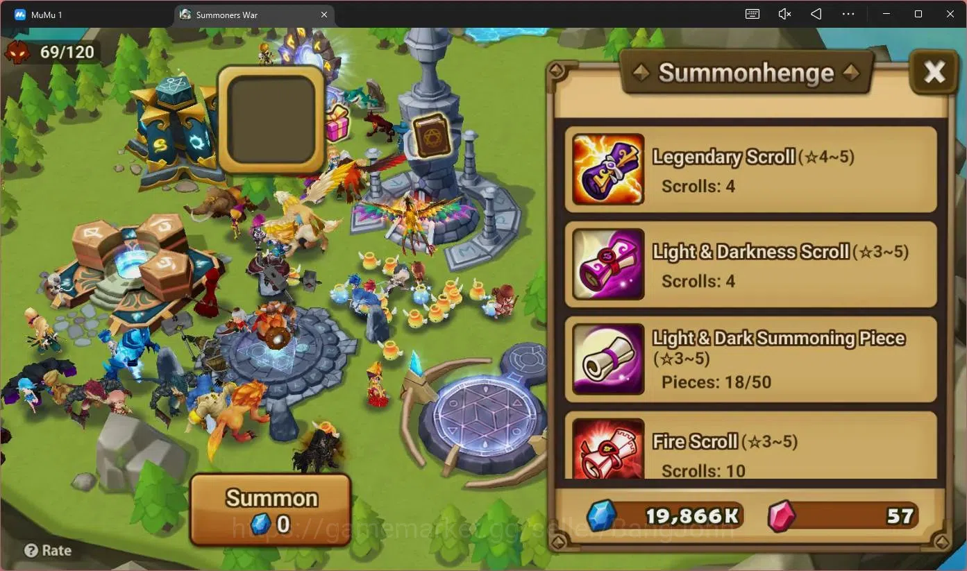 Summoners War: Sky Arena Accounts GLOBAL | NB 5 TESHAR,Starter Gacha 115 12Y+160 11Y image 4