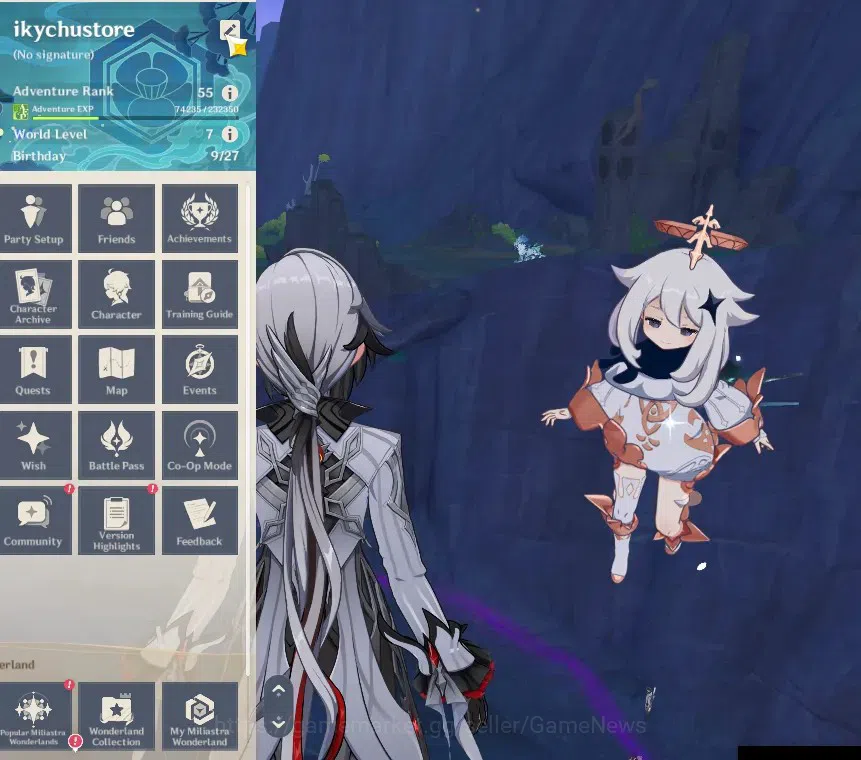 Genshin Impact Accounts ASIA|AR 55|3 Limited + 1 (*5Weap)|Nicole,Zibai,Arl image 1