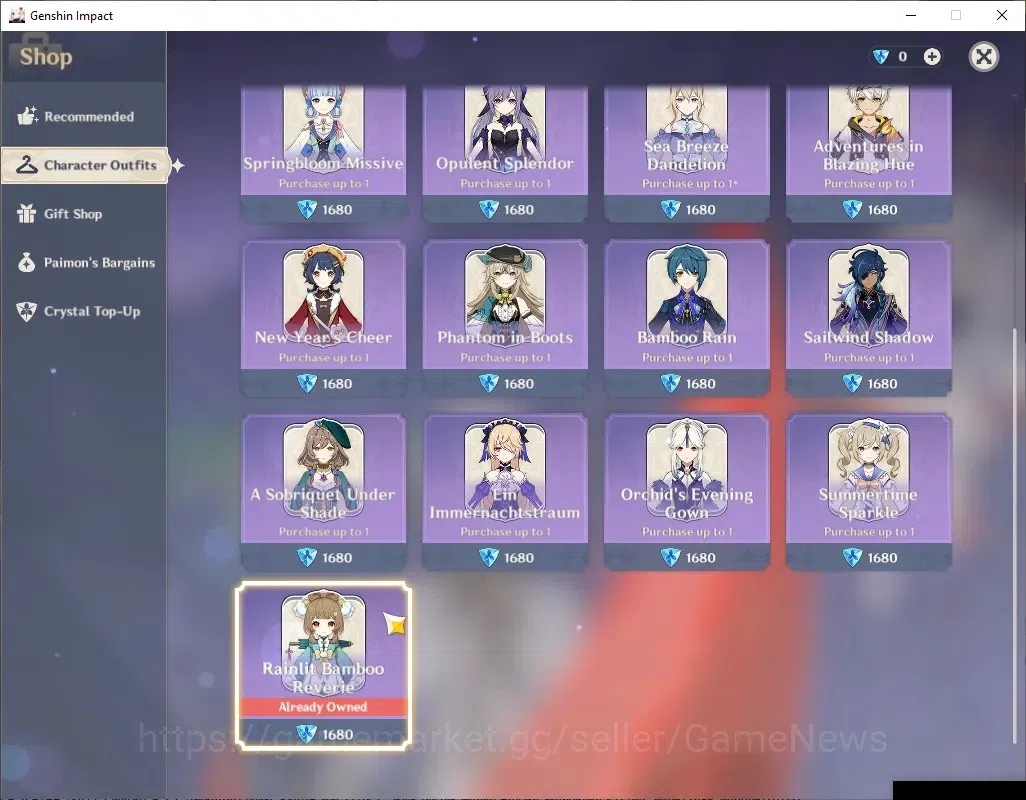 Genshin Impact Accounts ASIA|AR 55|3 Limited + 1 (*5Weap)|Nicole,Zibai,Arl image 16