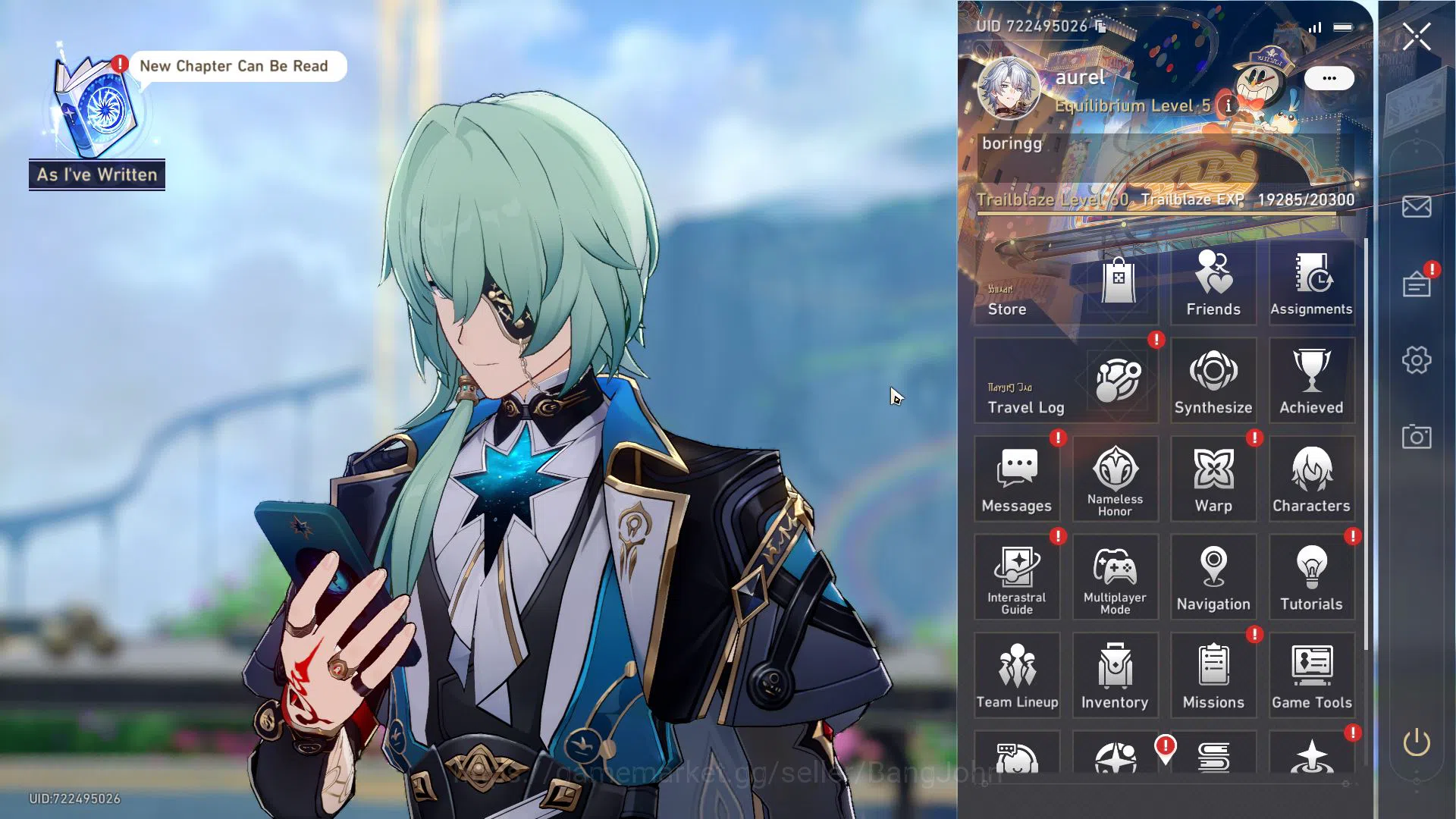 Honkai Star Rail Mid Game Europe | TL 60 | Anaxa + Sign | Himeko E1 | Phaino image 1