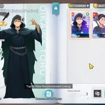 HAIKYU!! FLY HIGH Accounts SEA|Lv 53|25K DM,36 Supreme Ticket|3 SP (Oikawa,Iwaizumi,Wakatoshi)+Memo| 1 UR (Hoshiumi+Memo