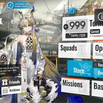 Arknights Accounts Starter LV 02|Starter 1 Limited (Shu), Eunectes,Amiya, and etc|Story 1-1|CN ON|Check SS|TakeMail(ARK707Z)