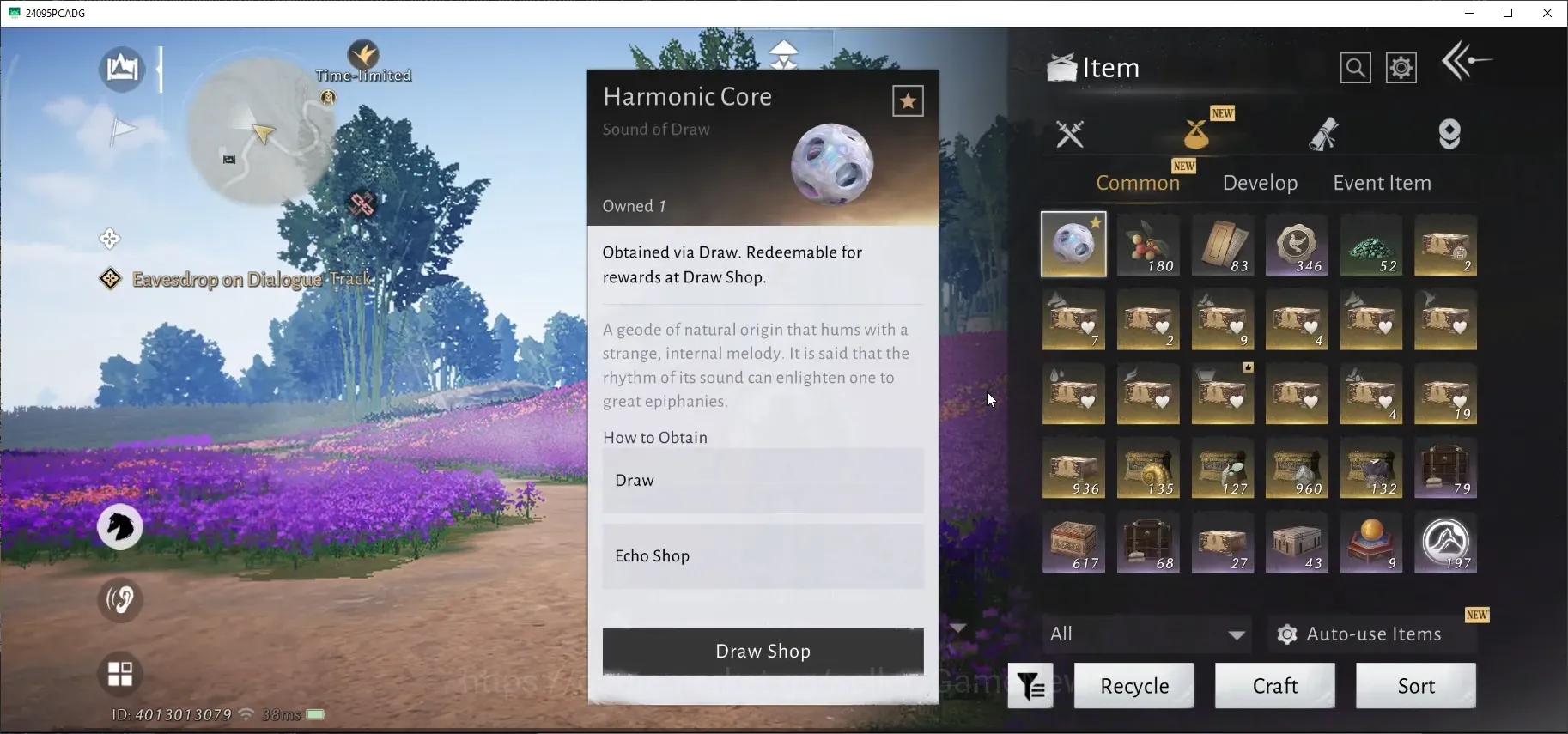 Where Winds Meet Accounts GLOBAL|Lv 100|1 HC Unused|34K GS|Elegy of Petals,Peaceful Life,Chasing Red Set|Many Skin|Female 1