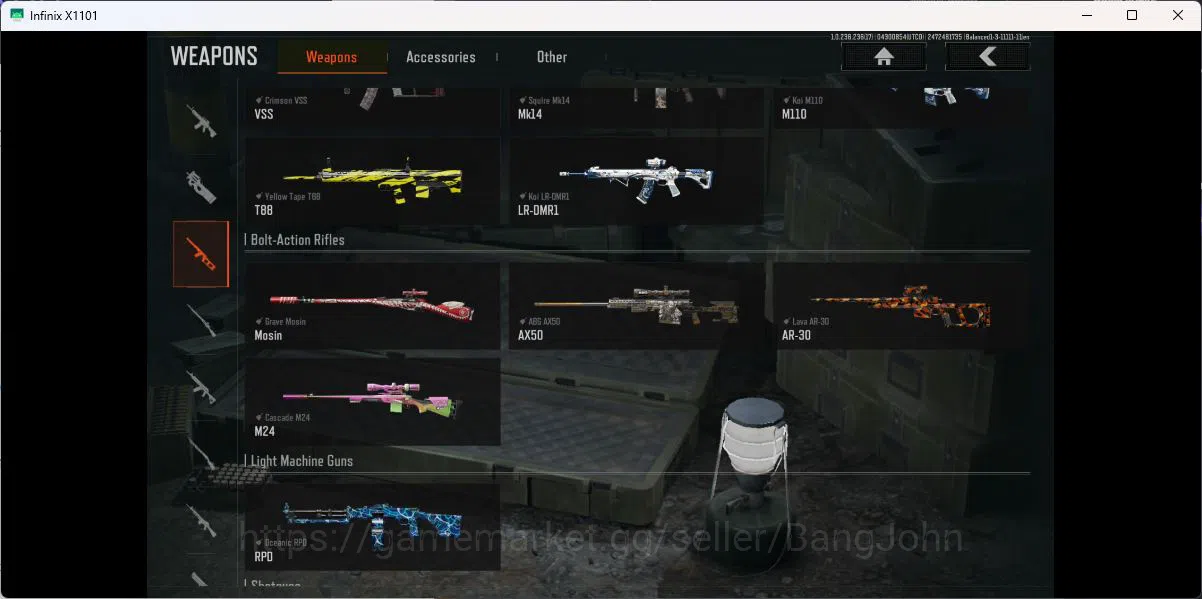 Arena Breakout Accounts MOBILE Lvl 30 |SV 58,2M |CV 11,9 M|MORE SKIN KOI-L image 7