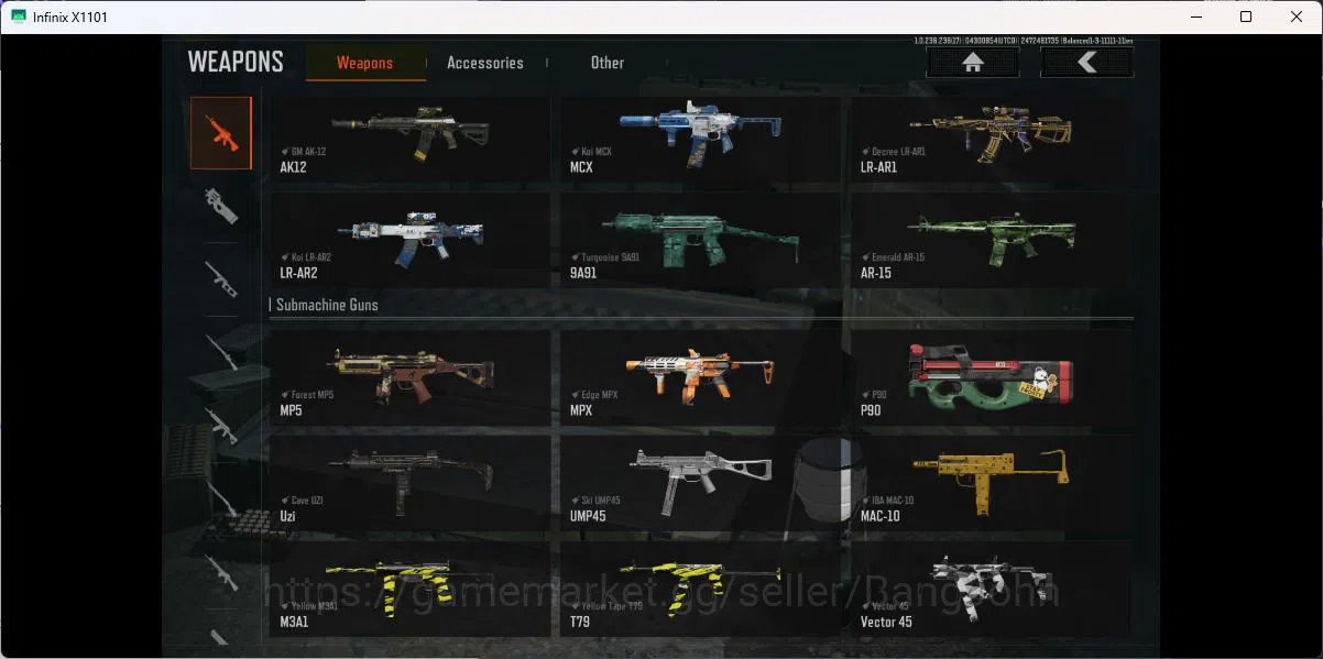 Arena Breakout Accounts MOBILE Lvl 30 |SV 58,2M |CV 11,9 M|MORE SKIN KOI-L image 8