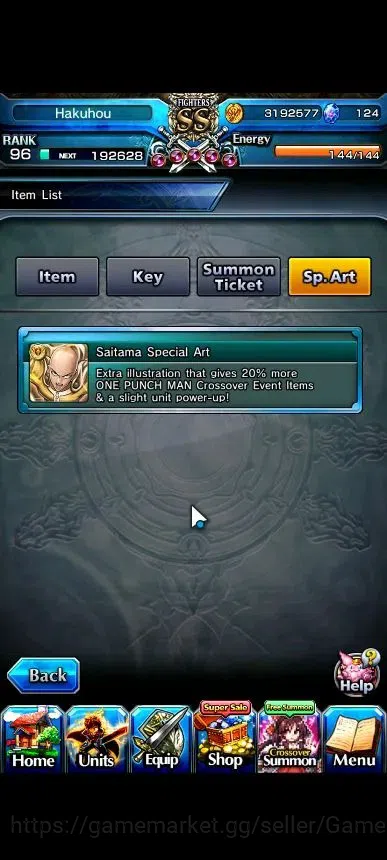 Grand Summoners Accounts Global|Rank 96|1 Sp Art|18 Ascend+9 TW|[Fen,GC Pla image 2