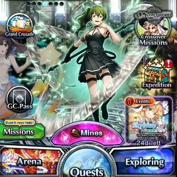 Grand Summoners End-Game Global|Rank 96|1 Sp Art|18 Ascend+9 TW|[Fen,GC Pla image 1