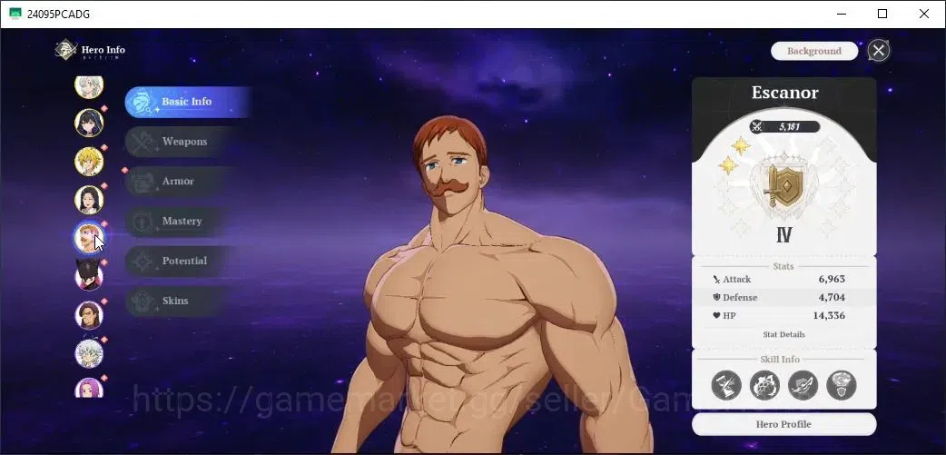 The Seven Deadly Sins: Origin Accounts SEA|Lv42|10 10