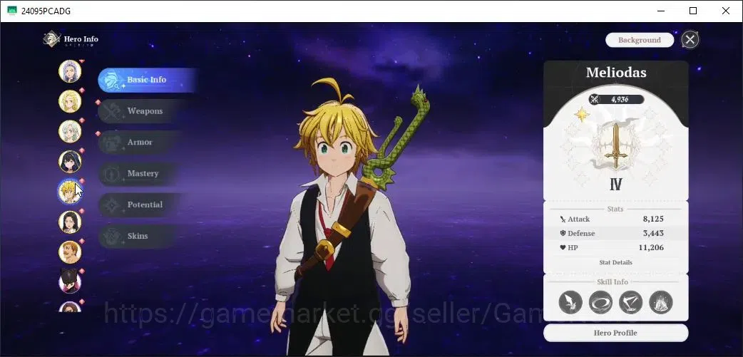 The Seven Deadly Sins: Origin Accounts SEA|Lv42|10 11